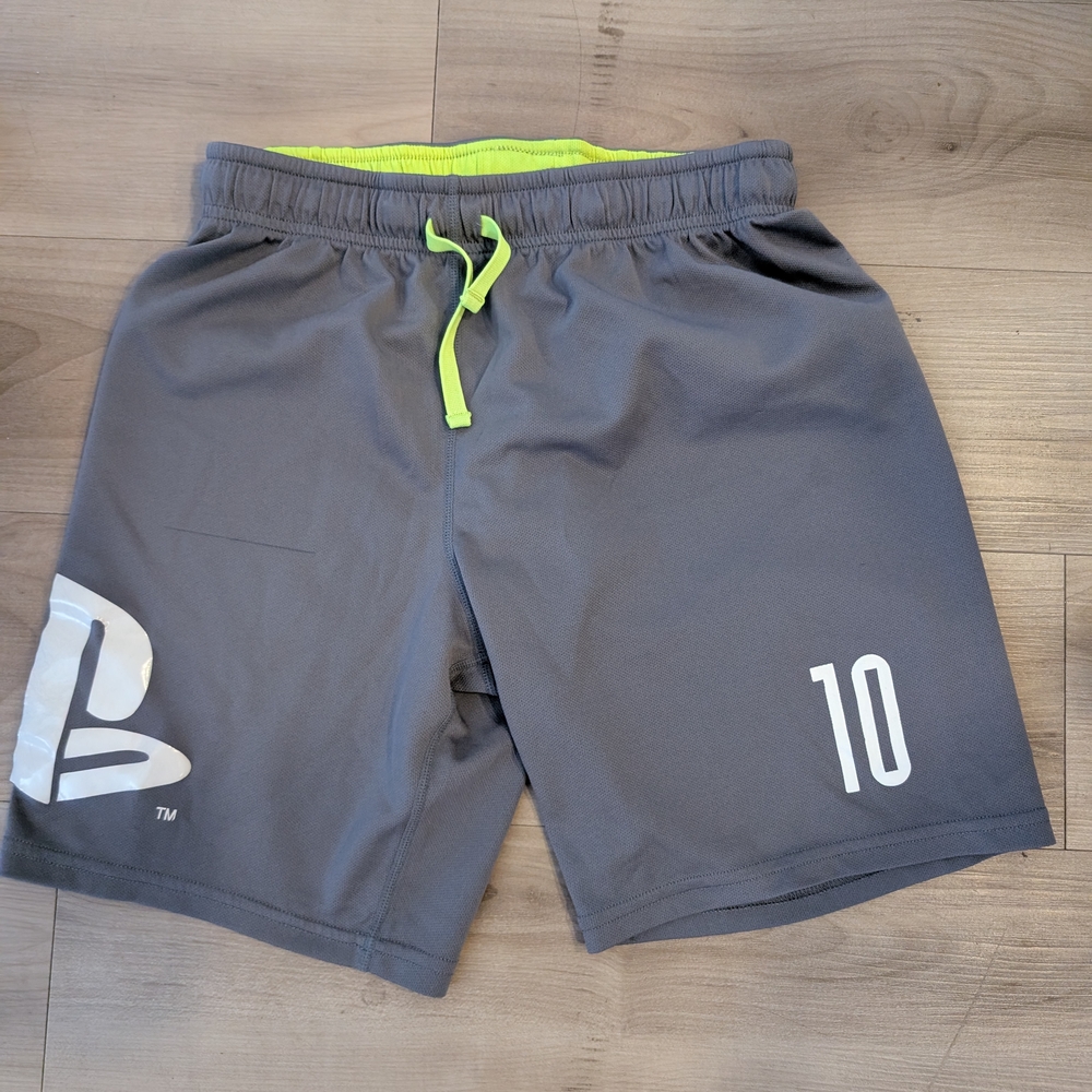 Sony Playstation Gray Teen's Shorts